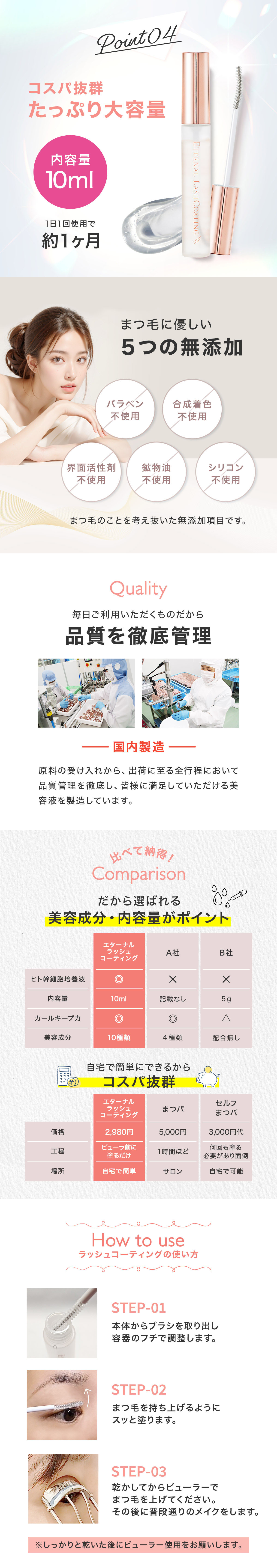 エターナルラッシュコーティング